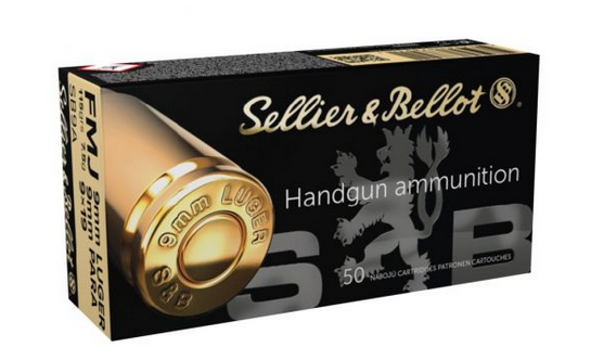 buy Sellier & Bellot 9mm 115 Grain FMJ SB9A 50 rndbox online