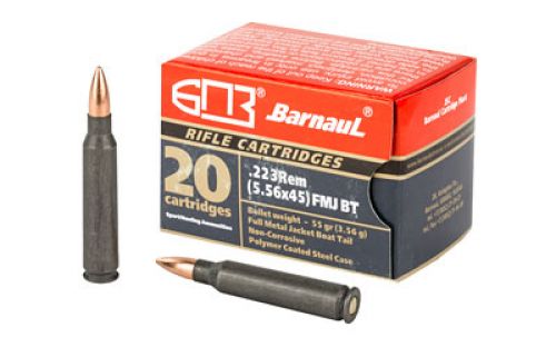 Buy Barnaul .223 Remington 55gr FMJ 20rd box Online