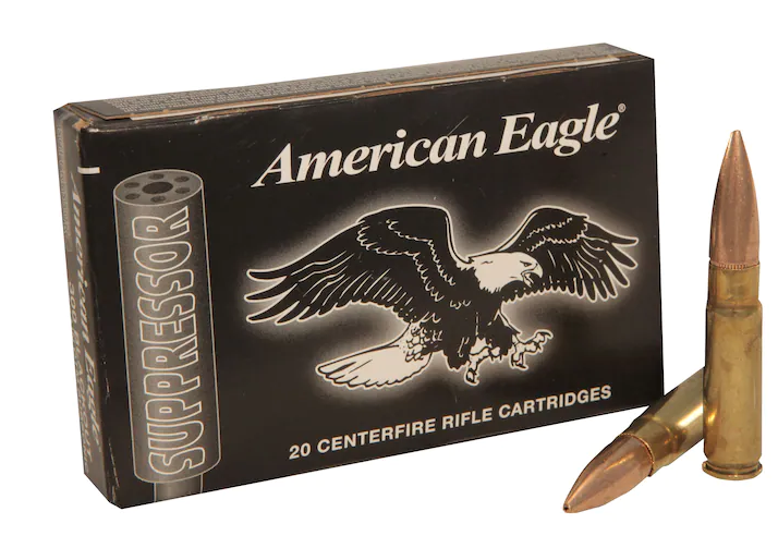 Buy Federal American Eagle Suppressor Ammunition 300 AAC Blackout Subsonic 220 Grain Open Tip Match