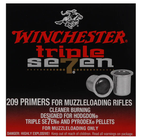Buy Winchester Triple Seven Primers #209 Muzzleloading